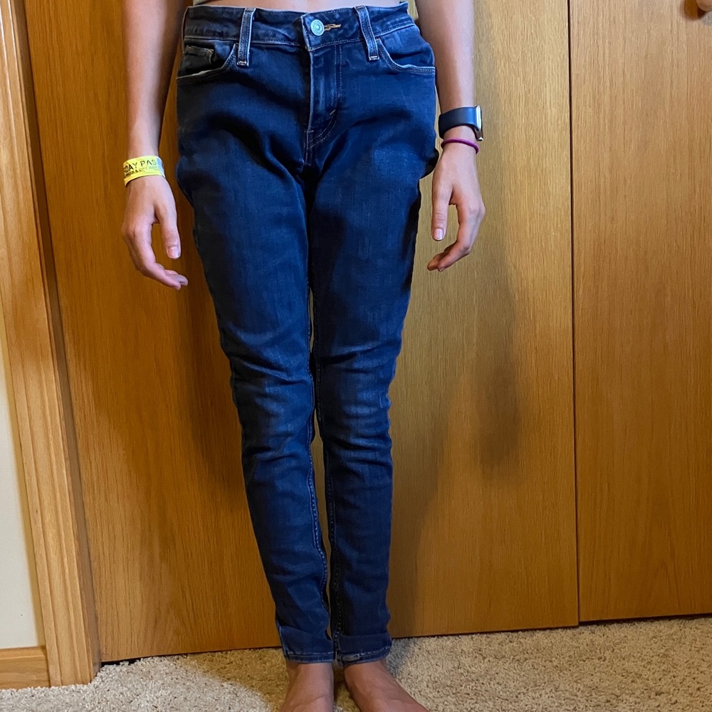 Levi's Women's 535 Super Skinny Dark Blue
